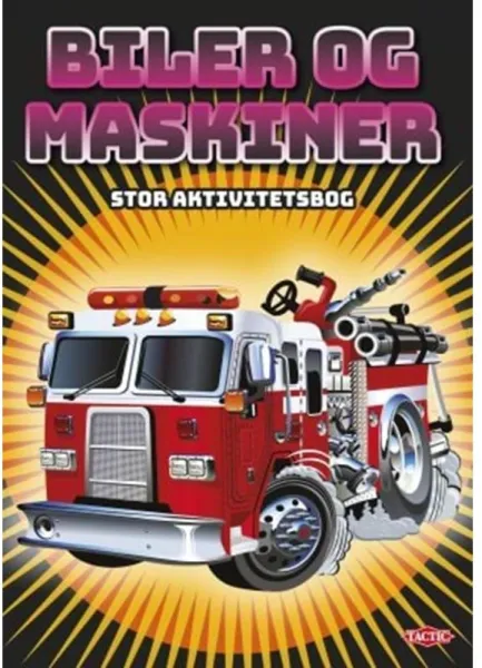 Tactic Coches y Máquinas gran libro de actividades (96 págs.)