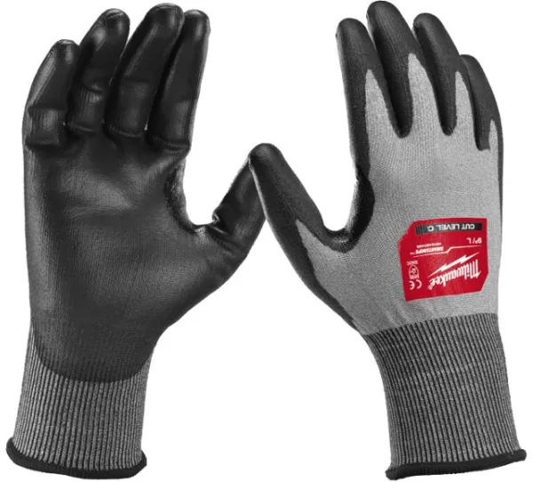 Guantes Milwaukee HI-DEX CUT C - S/7 - 12 pares
