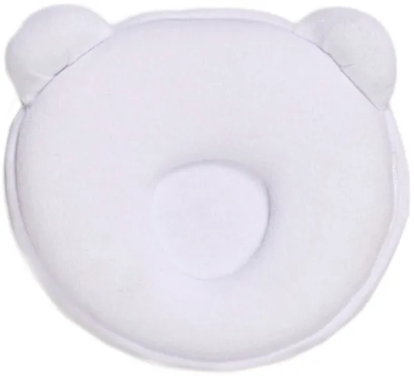 Almohada para bebé Panda - blanca
