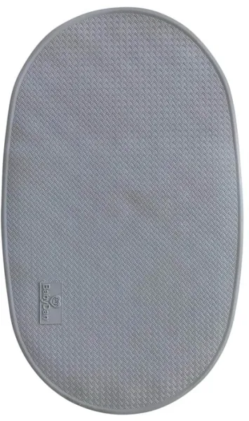 BabyDan Alfombrilla de baño 42x25 cm, gris