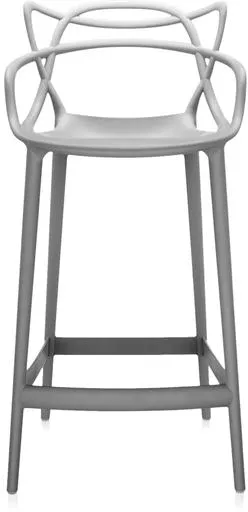 Kartell Masters Taburete de bar H65 Gris