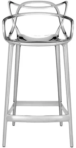 Taburete Kartell Masters H65 Cromo
