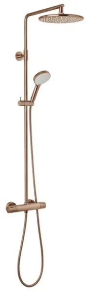 Damixa Silhouet sistema de ducha, cobre cepillado PVD