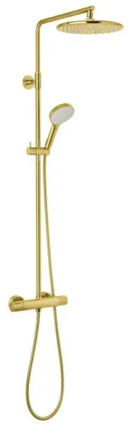 Sistema de ducha Damixa Silhouet, latón cepillado