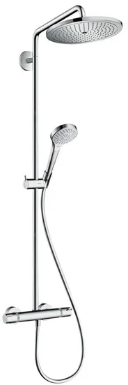 Hansgrohe Croma 160 Sistema de ducha, 1 tipo de chorro, cromo