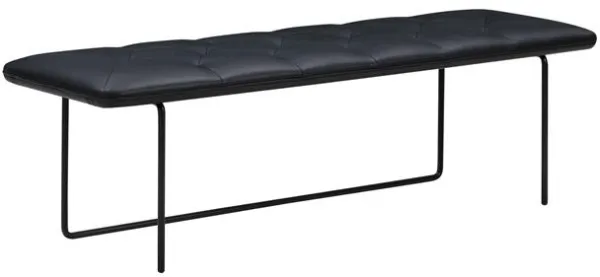 Wendelbo Tip Toe Banco 45x155 Parma Negro