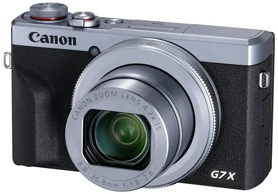 Canon PowerShot G7 X Mark III - Plata - Kit de batería