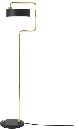 Made By Hand Petite Machine Lámpara de pie 01 Negra