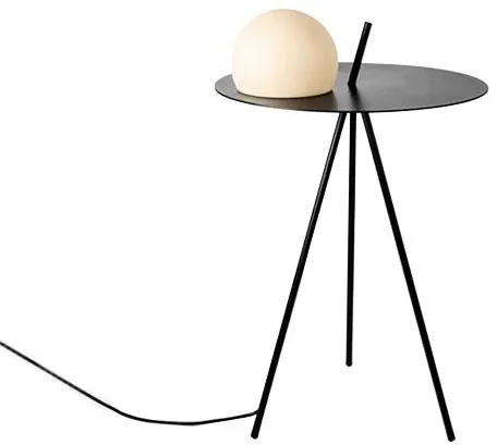 Estiluz Circ 3725 Lámpara de pie Negra