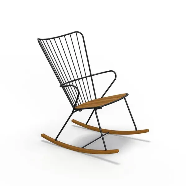 HOUE - PAON mecedora - Negro