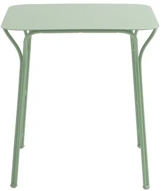 Kartell Hiray Mesa de exterior Cuadrada H72 Verde