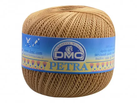 DMC Petra nº 8 Hilo de ganchillo Unicolor 53045 Beige