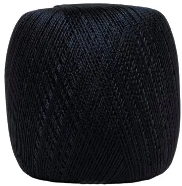 Hjertegarn Hjerte nr. 5 Hilo de ganchillo 7902 Negro