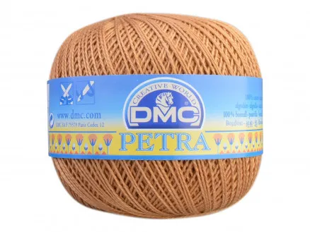 DMC Petra nº 8 Hilo de ganchillo Unicolor 5436 Caramelo