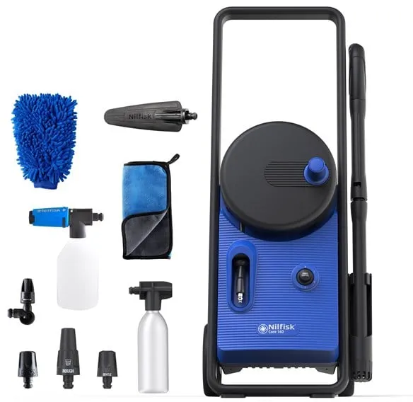 Nilfisk Limpiadora de alta presión Core 140-8 PowerControl IH Premium Car Wash