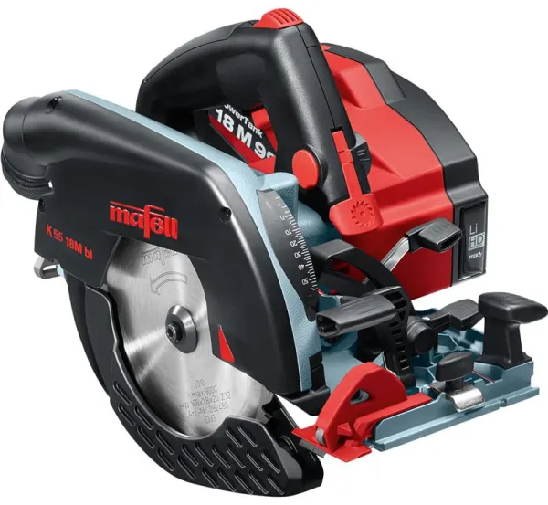 Sierra circular a batería Mafell K 55 18M bl PURE en caja T-MAX