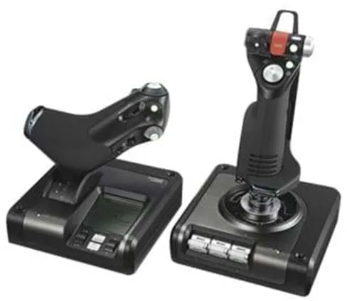 Logitech G Saitek X52 Professional H.O.T.A.S. - Joystick y acelerador - PC