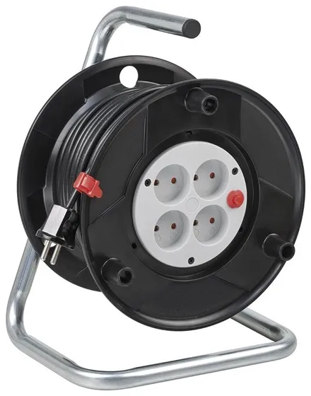 Brennenstuhl cable drum Basic s/tierra PVC 25m