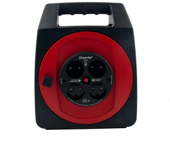 Caja de carrete de cable Elworks CS1 20m