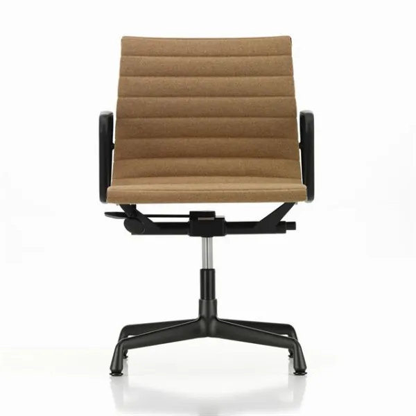 Vitra Aluminium EA 132 Silla de oficina con Swivel y reposabrazos Papyrus