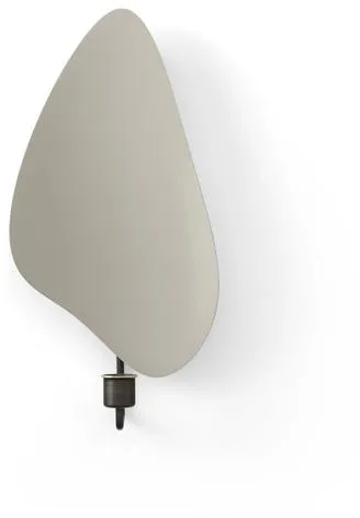 Audo Flambeau Aplique H34 Latón Envejecido/Gris