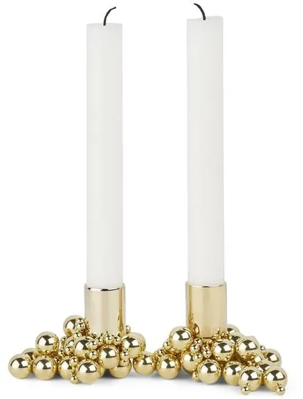 Gejst Molekyl Candelabro 2 Latón