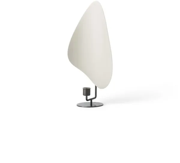 Audo Flambeau Candelabro H34 Latón Pavonado/Gris