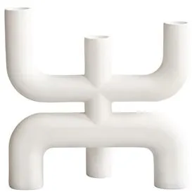 101 Copenhagen Cobra Candelabro Bone White