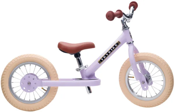 Bicicleta de equilibrio, 2 ruedas, Vintage Lila