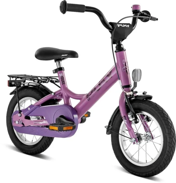 Youke 12, bicicleta de juego de aluminio lila