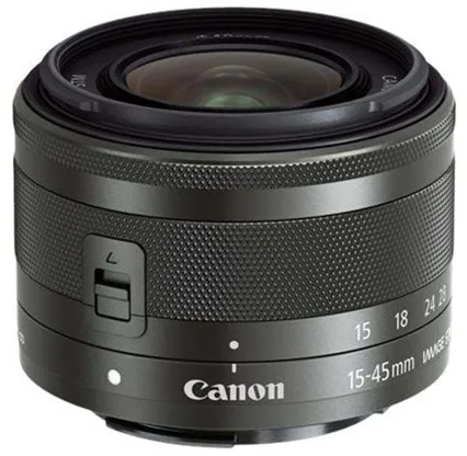 Canon EF-M 15-45mm IS STM - Negro