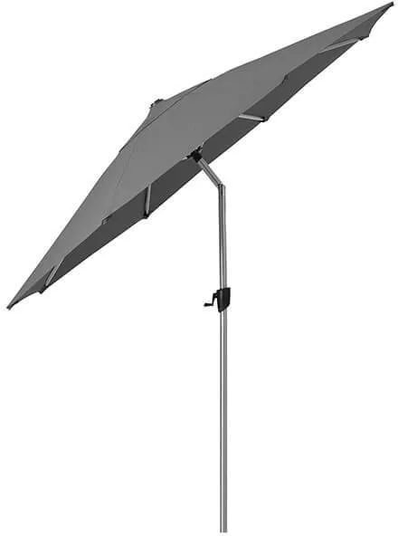 Cane-Line Sunshade parasol con inclinación - Ø 300 cm - Antracita