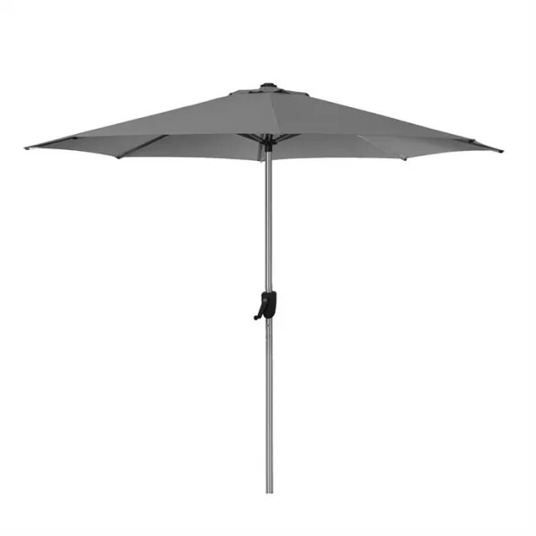 Cane-Line Sunshade parasol con manivela - Ø 300 cm - Antracita