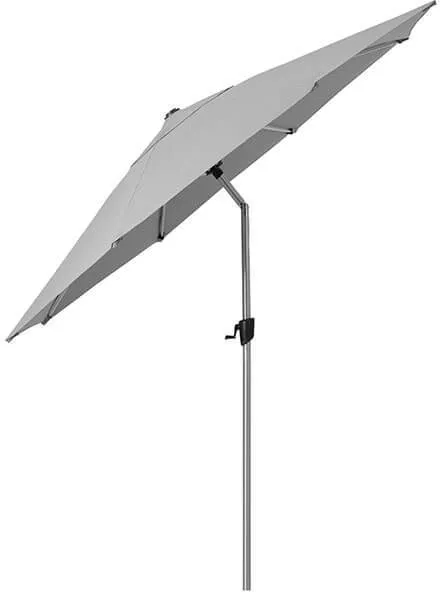 Cane-Line Sunshade parasol con inclinación - Ø 300 cm - Gris claro