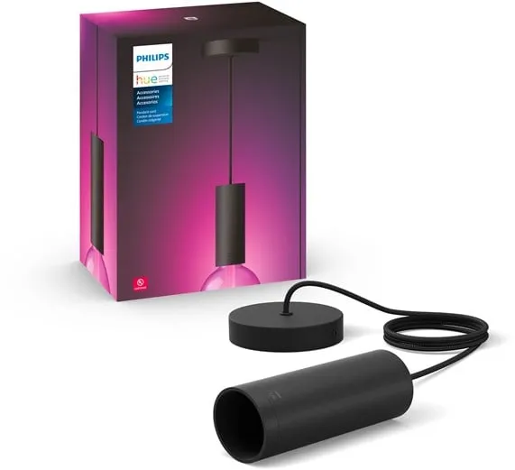 Philips Hue Lightguide suspensión E27 Negro