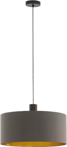 EGLO CONCESSA 1 lámpara colgante, cappuccino/oro