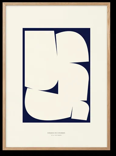 Peléton Shapes of Curves 05 50x70 Póster