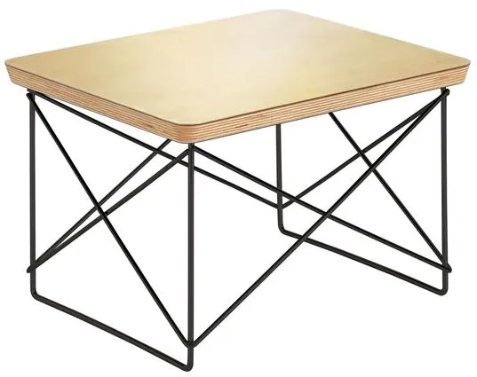 Vitra Occasional LTR Mesita de noche Pan de oro/Negro