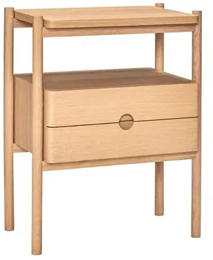 Hübsch Appeal Mesita de noche Natural