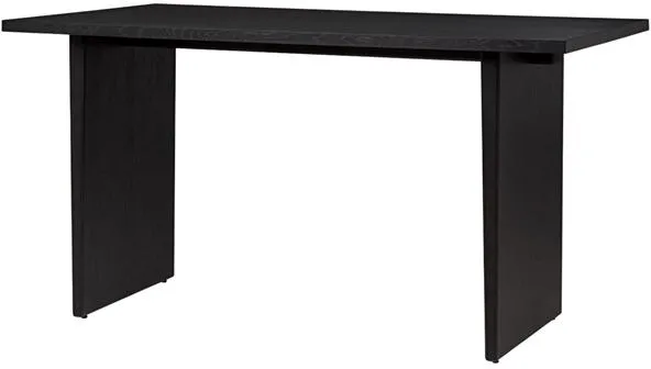 GUBI Private Escritorio Roble Tinte Marrón Oscuro