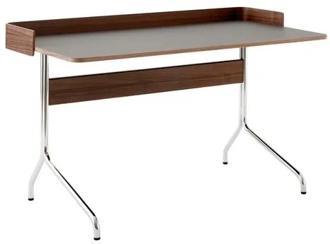 &Tradition Pavilion AV17 Escritorio Iron/Nogal/Cromo