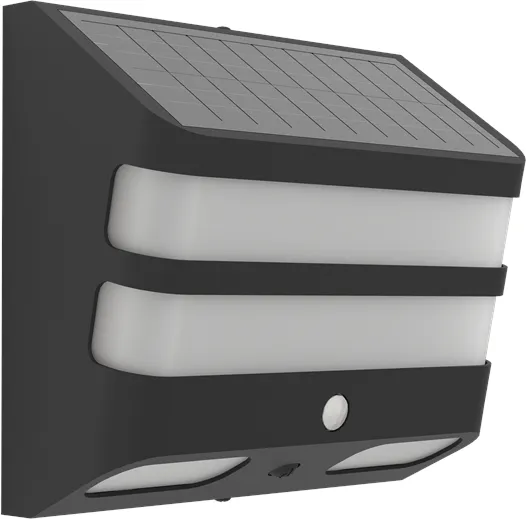 EGLO STIAPPA luz solar, negra