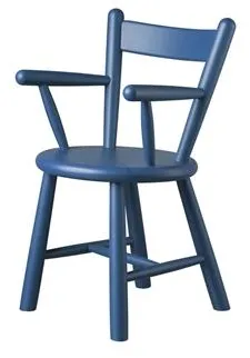 FDB Møbler P9 Silla infantil Azul
