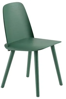 Silla de comedor Muuto Nerd Verde