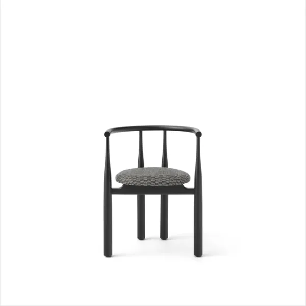 Silla de comedor New Works Bukowski Negra & Pure Lin 080