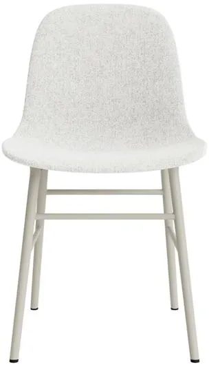 Normann Copenhagen Form Silla de comedor tapizada Grupo 5 Gris claro/Acero