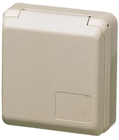 Toma de pared Mennekes CEE de 5 polos 16A 400V IP44 6H 4115