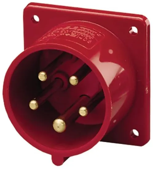 Mennekes CEE entrada de aparato 5 polos 16A 400V IP44 6H