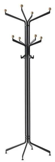 &Tradition Capture SC77 Perchero Grafito/Roble