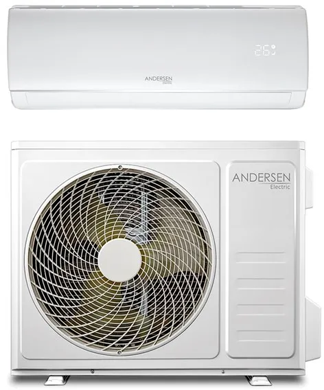 Andersen Electric AE 9000 bomba de calor aire/aire con WiFi, 3,4 kW, 5-63 m², blanco